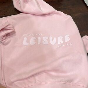 White Fox Leisure Hoodie Size XS/S